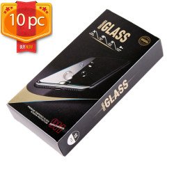 10pc Transparent Tempered Glass Screen Protector for Samsung Galaxy A32 5G (Clear)